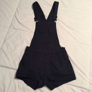 PacSun Black Overalls